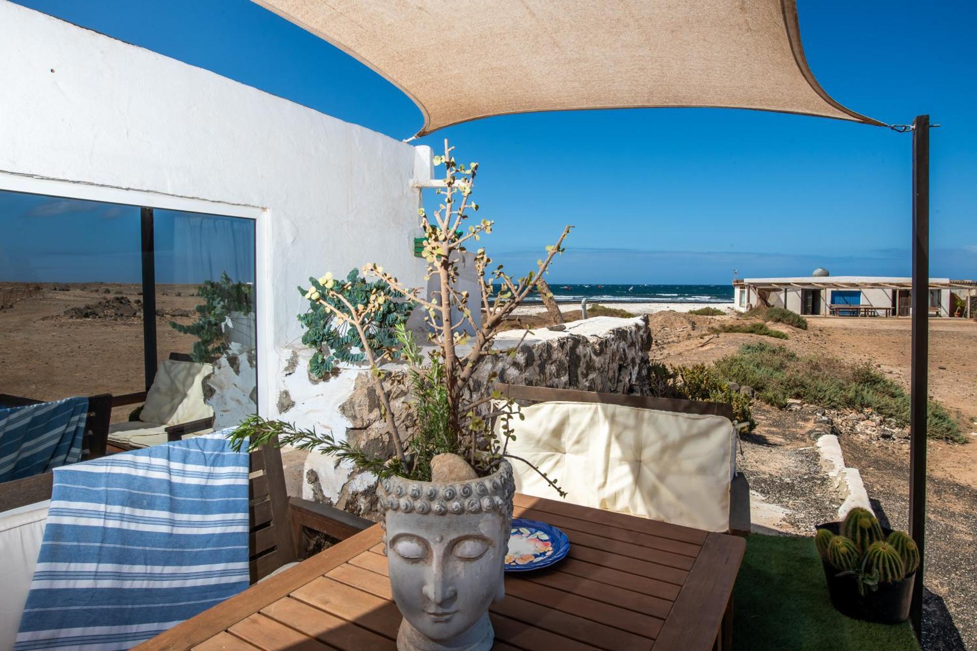Casa Cueva Appartement La Oliva Buitenkant foto