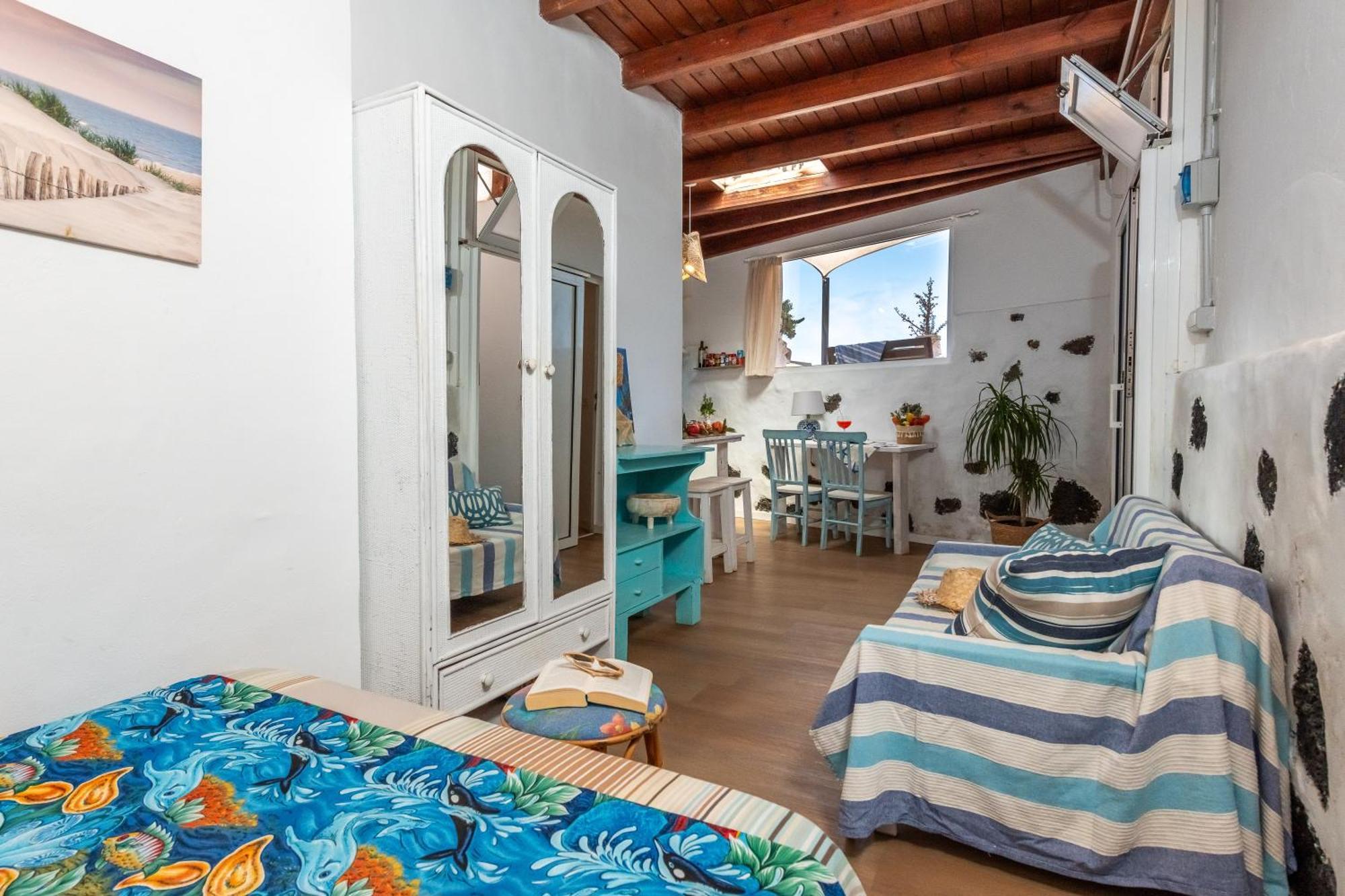Casa Cueva Appartement La Oliva Buitenkant foto
